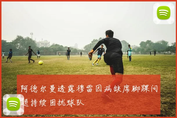 阿德尔曼透露穆雷因病缺席脚踝问题持续困扰球队